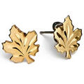 Gold Maple Leaf Earring